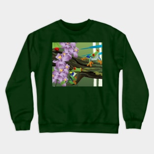 Amazon Log Detail Crewneck Sweatshirt